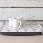 Lap Desk - Chevron zig zag ..