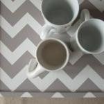 Lap Desk - Chevron zig zag ..