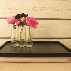 3 Mustache - Pillow tray - Lap Desk - Custom Order