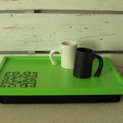 Personalized Laptop Lap Desk - hand made drawing on tray - Custom Order